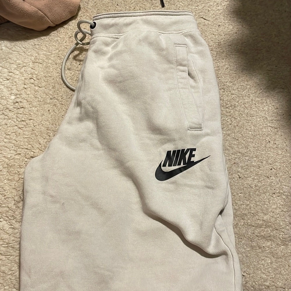 Cream Nike Women’s Sweatpants